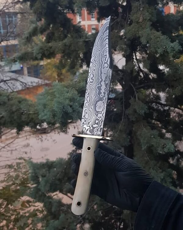 Özel Yapım Deve Kemiği Av Bıçağı