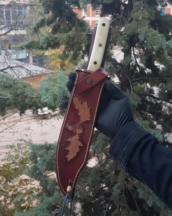 Özel Yapım Deve Kemiği Av Bıçağı