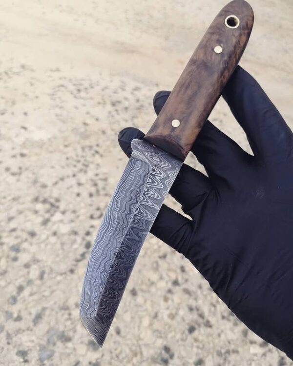 Güçlü Damascus Outdoor Bıçak