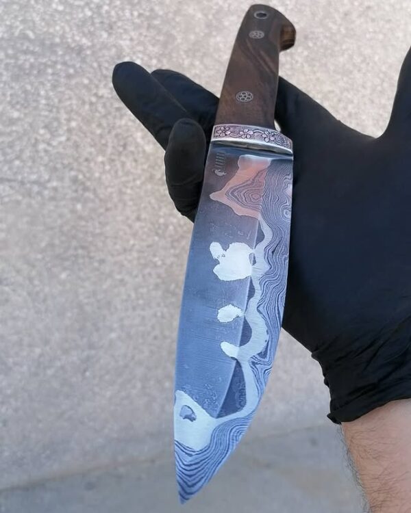 O2 Çelik Nikel Detaylı Bıçak