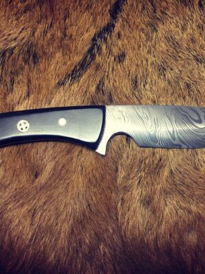 Logolu Profesyonel Demascus Outdoor Bıçağı