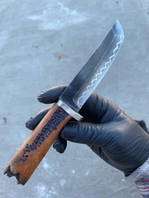 Dalgalı Hatlı Outdoor Bıçak