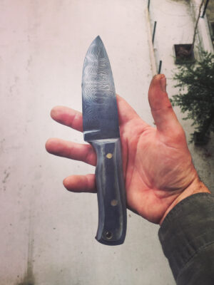 Klasik Damascus Kamp Bıçağı