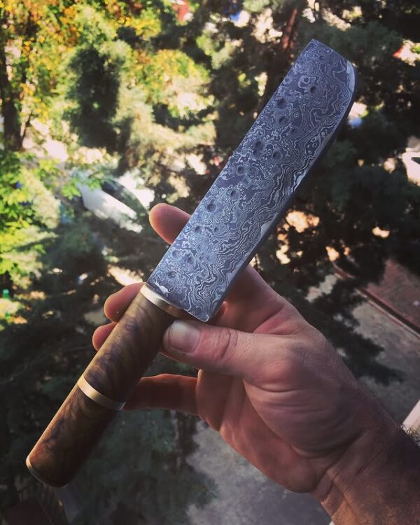 Damaskus Kasap Bıçağı