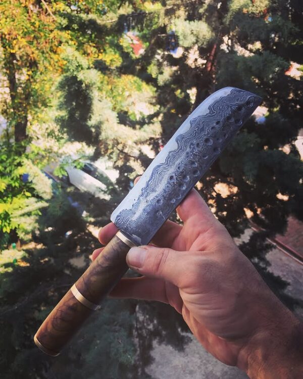 Damaskus Kasap Bıçağı