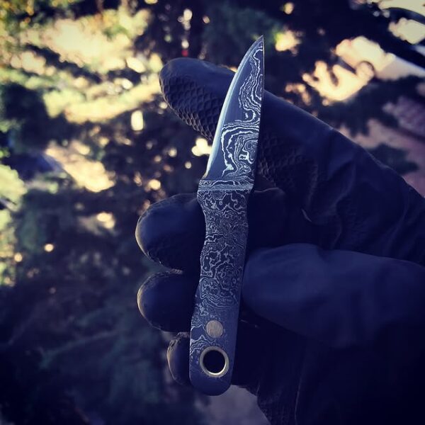 Desenli Mini Bıçak