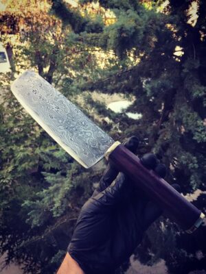 Damaskus Nakiri Mutfak Bıçağı