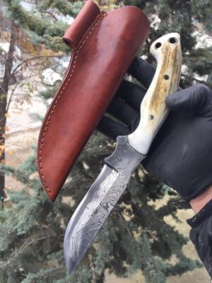 Türk Burgusu Damascus Av Bıçağı