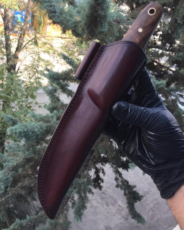 Özel Damascus Desenli Av Bıçağı